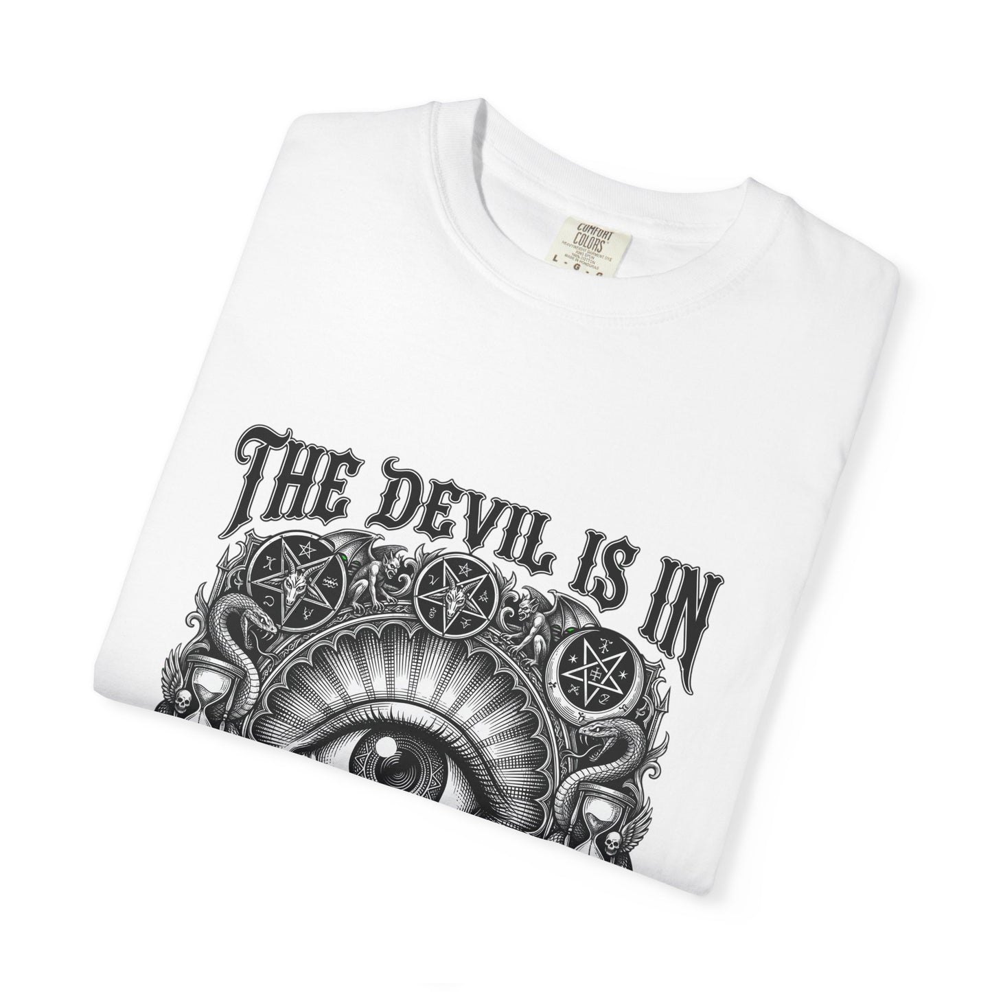 All-Seeing Eye The Devil Is In The Details T-Shirt | Occult Graphic Tee