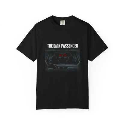 The Dark Passenger T-Shirt | Car Horror Graphic Tee, Red Eyes Night Drive