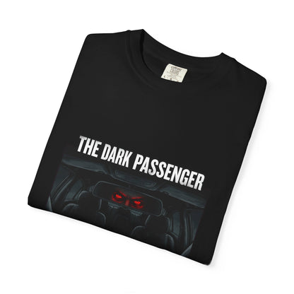 The Dark Passenger T-Shirt | Car Horror Graphic Tee, Red Eyes Night Drive