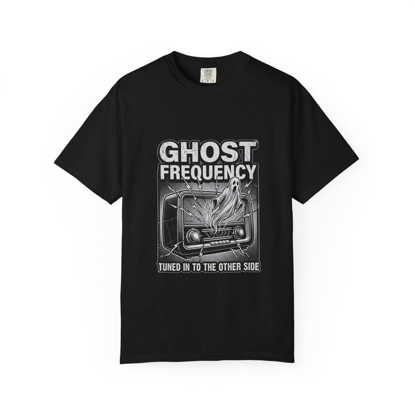 Ghost Frequency radio design T-shirt | paranormal, tuned to the other side