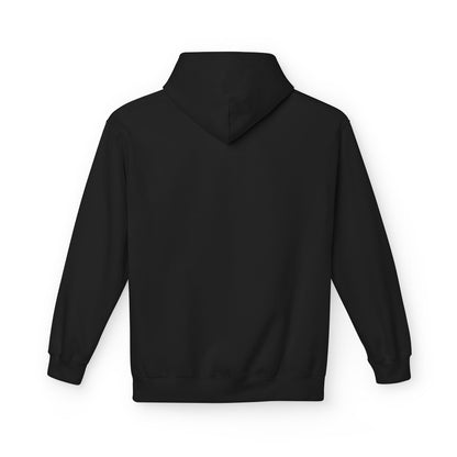 Crimson Ledger Hoodie | Crime Scene Chalk Outline, Skull, Vintage Badge