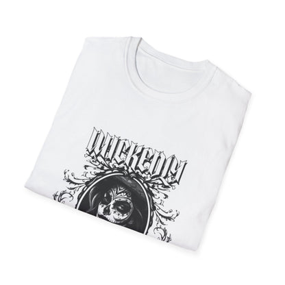 Skull Portrait T-Shirt | Day of the Dead Gothic Illustration