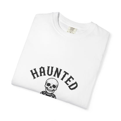 Haunted From Birth skull baby, T-Shirt | spooky vintage graphic