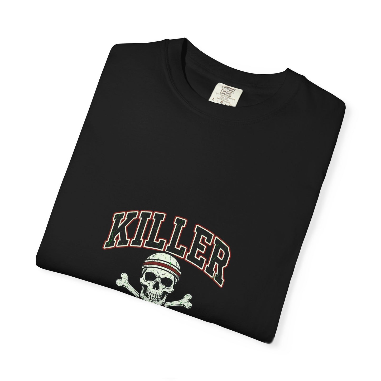 Killer Instinct Skull and Crossbones T-Shirt | Retro Sports Crest