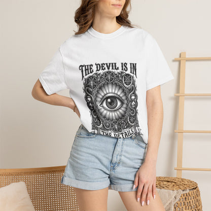 All-Seeing Eye The Devil Is In The Details T-Shirt | Occult Graphic Tee