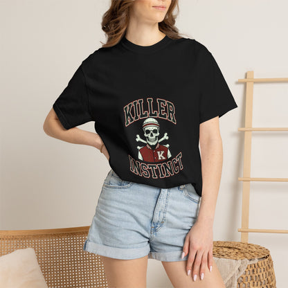 Killer Instinct Skull and Crossbones T-Shirt | Retro Sports Crest