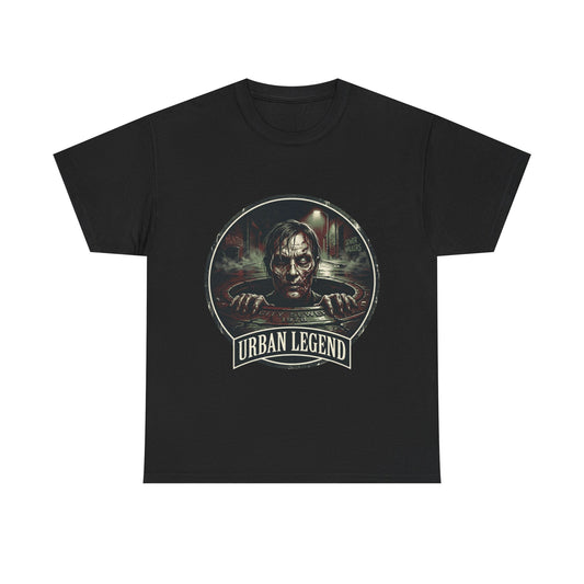 Urban Legend Horror Face T-Shirt | Creepy Sewer Monster Tee