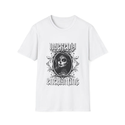 Skull Portrait T-Shirt | Day of the Dead Gothic Illustration