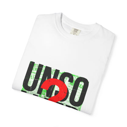 UNSOLVED? T-shirt | Bold Text Graphic Tee, Mystery Question Mark Design